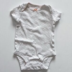 Carter's White Pointelle Onesie - 3 Months